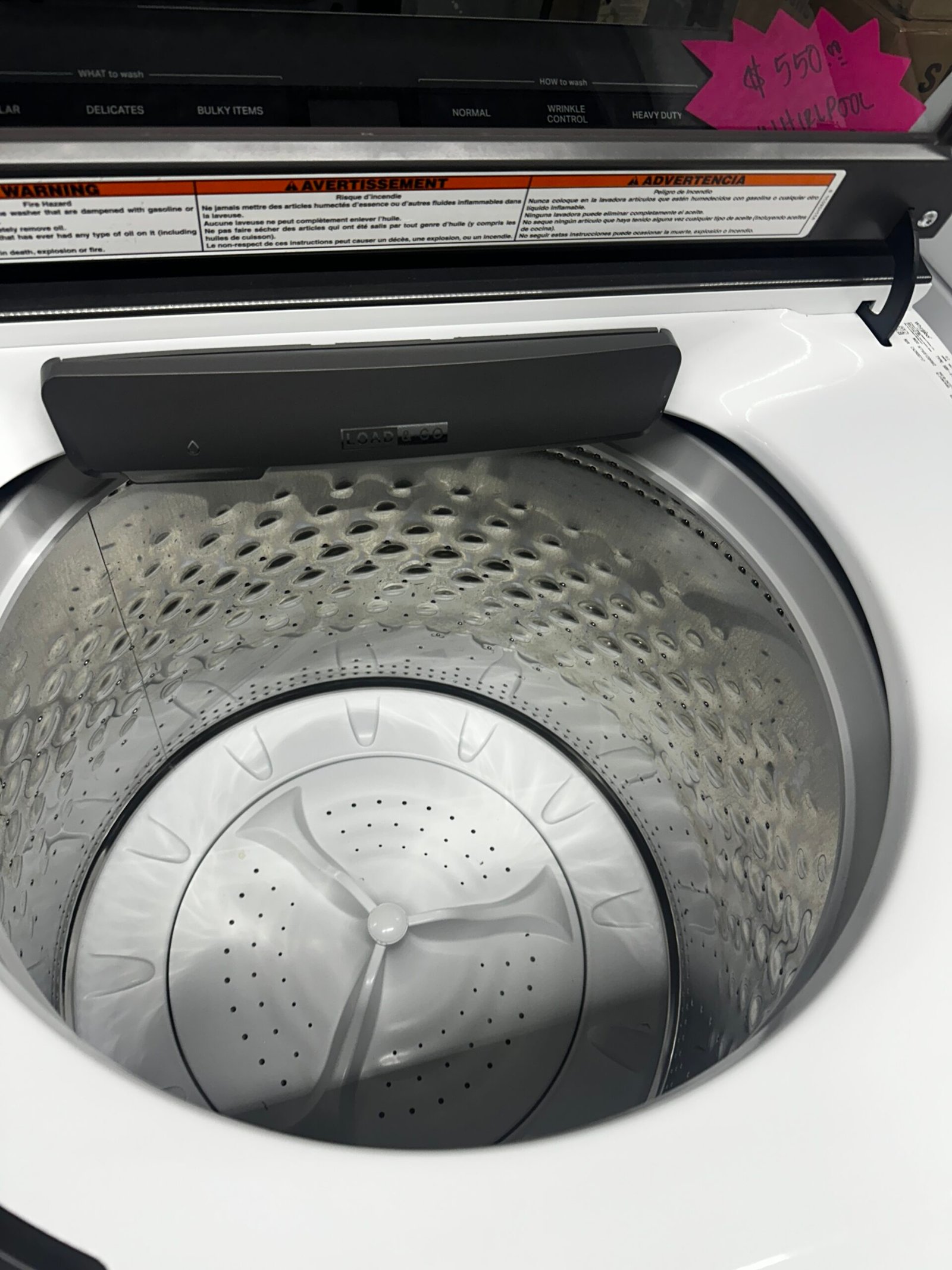 Whirlpool Washer Dryer Set - Image 3